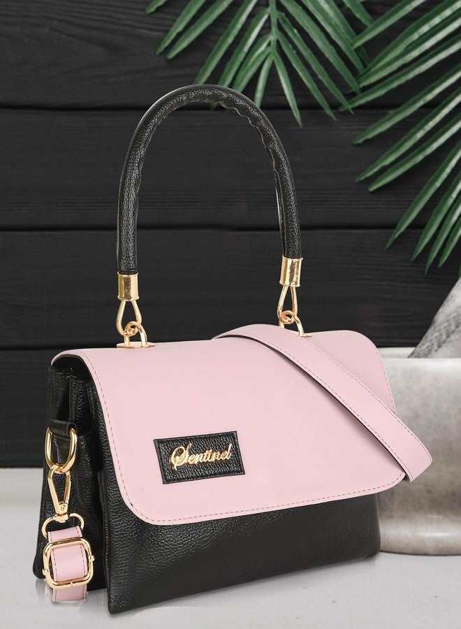 SENTINEL Women’s Office Handbag | Multi-Compartment Satchel Bag for Work & Travel | Crossbody Sling Bag| - Image 2